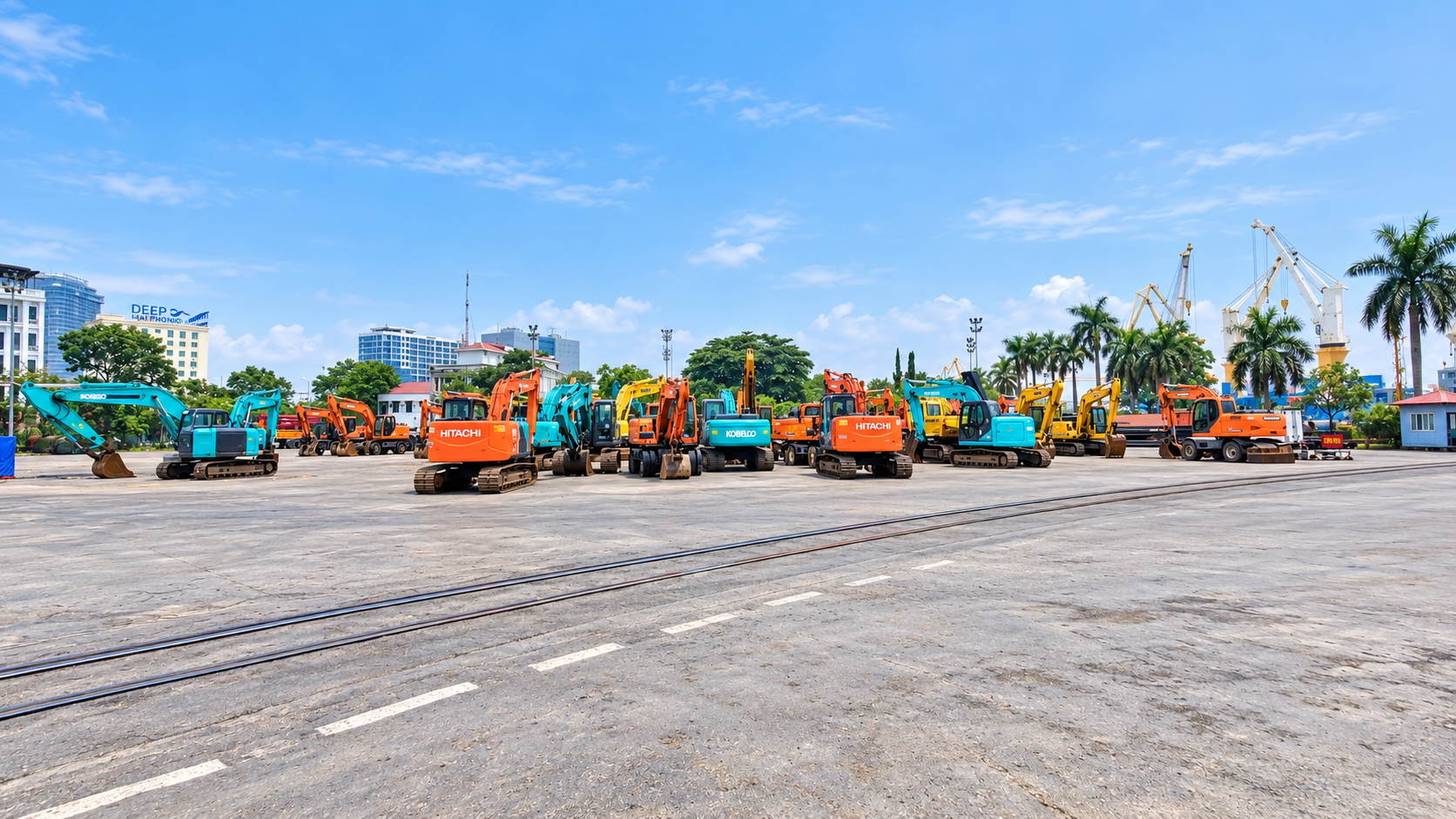 Đến cảng Hải Phòng