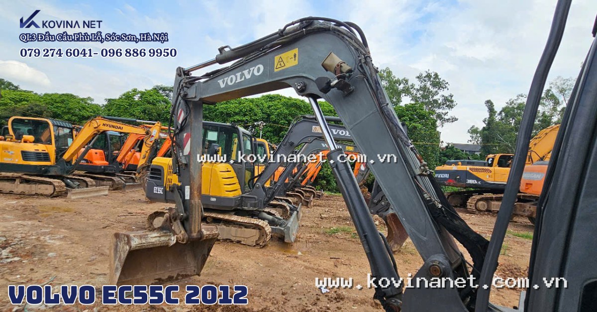 VOLVO EC55C/집게