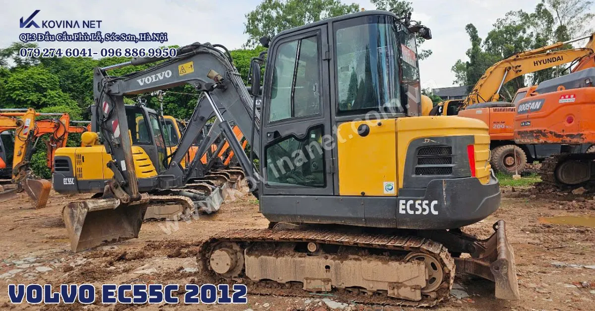 VOLVO EC55C/집게