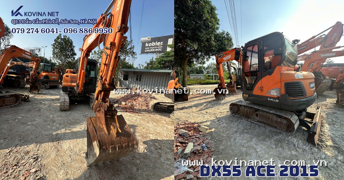 DOOSAN DX55 ACE 2015
