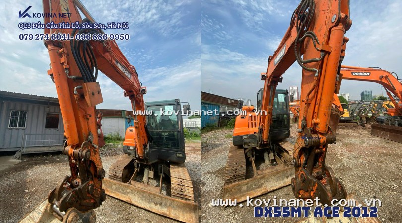 DOOSAN DX55 MT- ACE 2012
